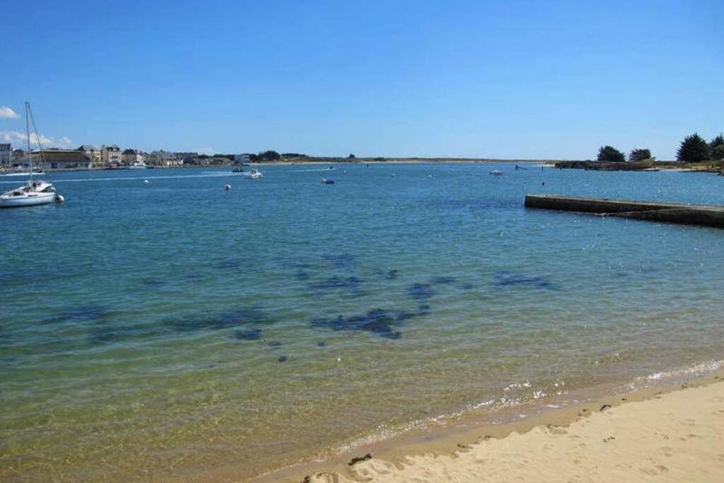 appartement 4 pers dans longère à 800m de la plage Plouhinec  Exterior foto