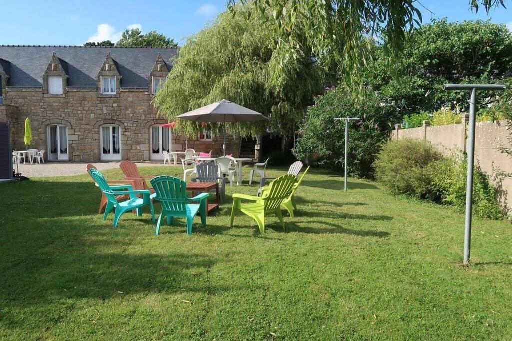 appartement 4 pers dans longère à 800m de la plage Plouhinec  Exterior foto